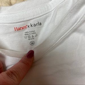 hanes x karla Tops - EUC Hanes x Karla tee hanes x karla Tops - EUC Hanes x Karla tee